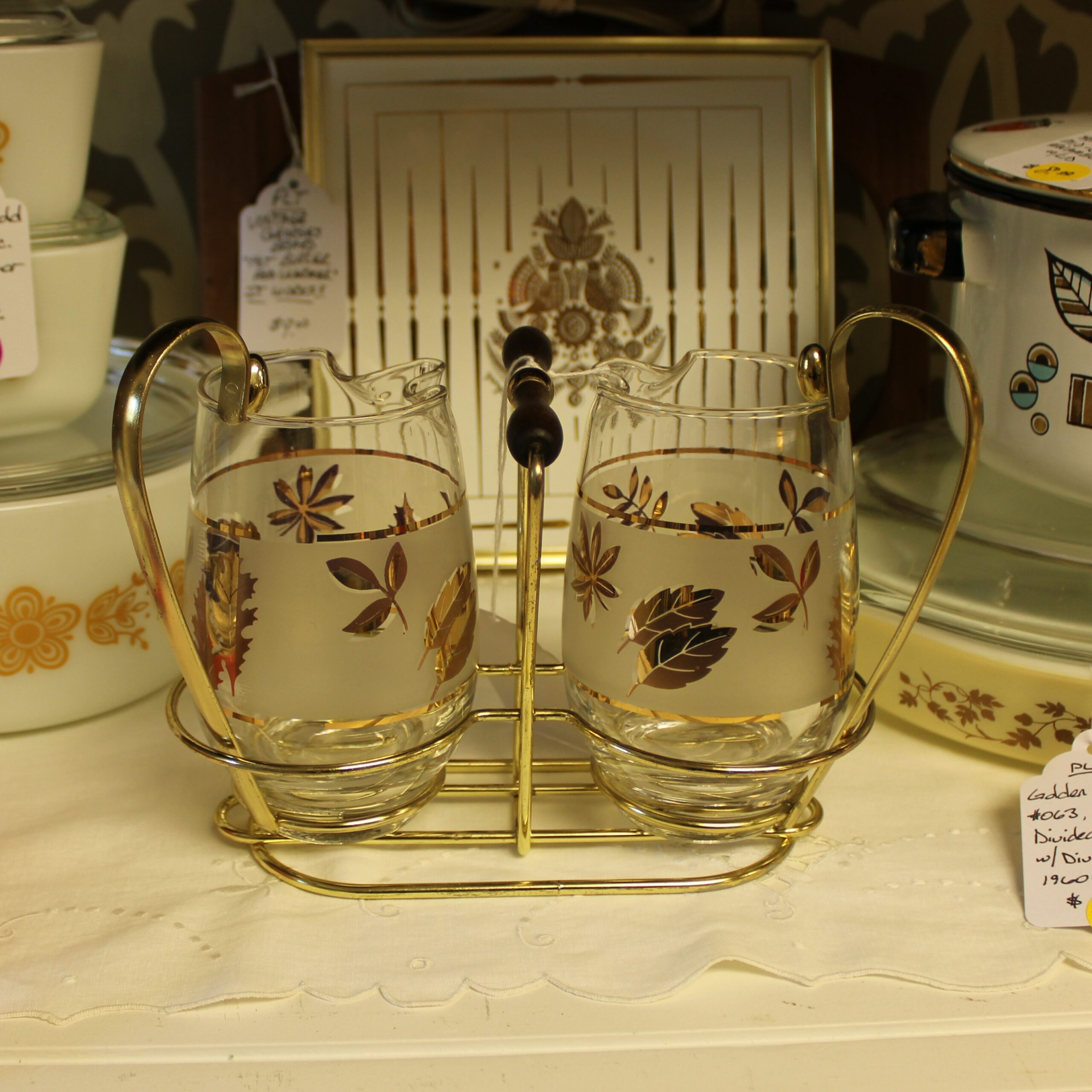 Miniature Iced Tea Pitcher & Glasses, Hobby Lobby