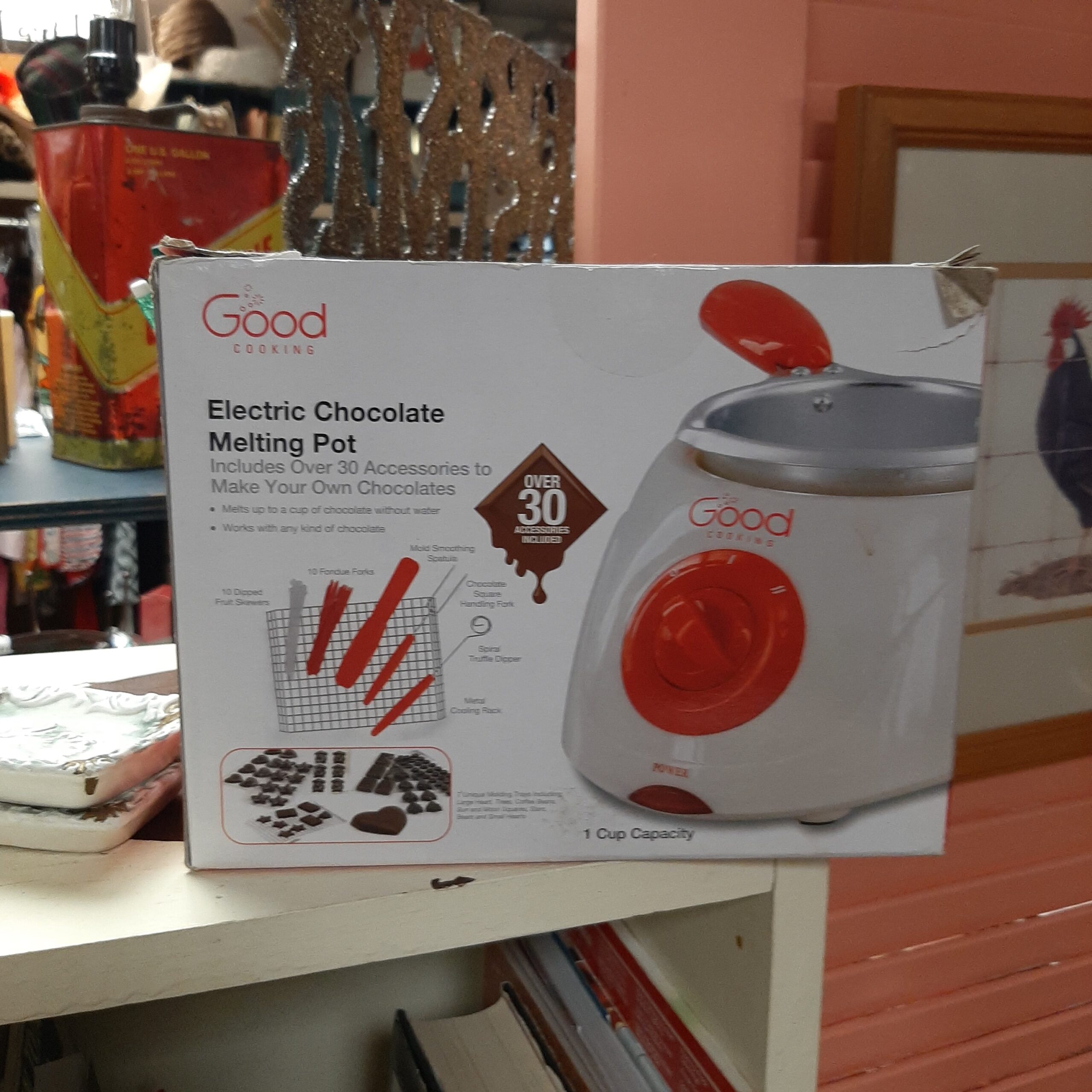 Good Cooking Electric Chocolate Melting Pot – New in Box with Accessories –  It's Bazaar on 21st Street