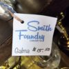 Chris Smith Silver Plate Eggplant Place Card Holders - Set of 6 - - #3586 - Image 5