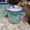 Villeroy and Boch Blemished Creamer - Green and Blue