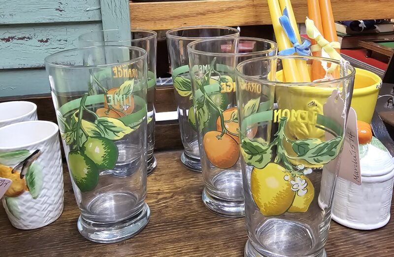 Citrus Glasses – Set of 4 – #1574