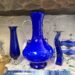 Vintage Art Glass – Cobalt Blue Urn/Vase – Hand Blown – #2718