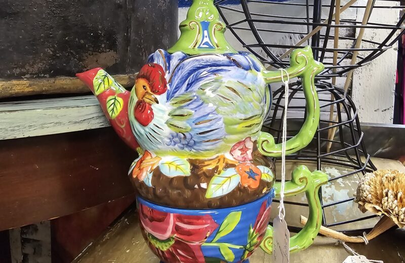 Tracy Porter Rooster Teapot and Teacup