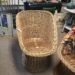 Fabulous Vintage Wicker Barrel Chair