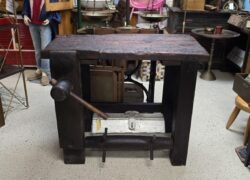 Antique Work Table – Wooden