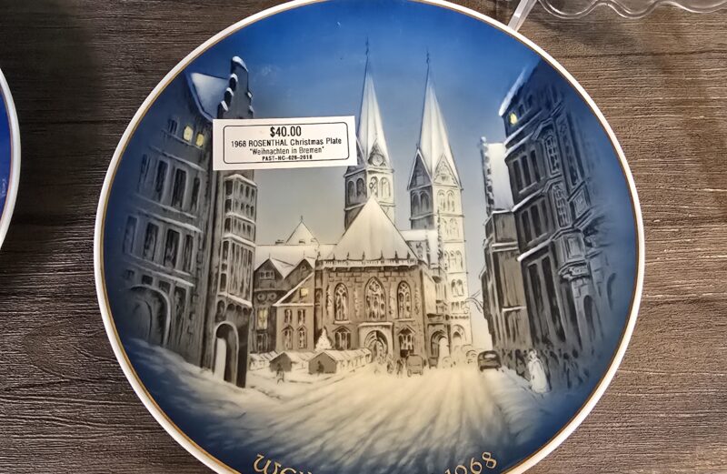 1968 Rosenthal Christmas Plate – “Weihnachten In Bremen”