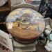 Painted Hat Box – Lidded