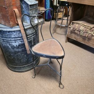 Rare Mini Ice Cream Parlor Chair - Antique
