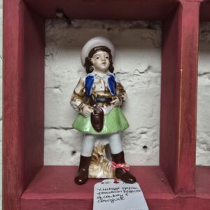 Vintage Japan Porcelain Figures of Cowboy and Cowgirl - #1846