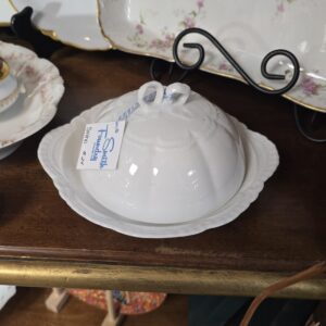Limoges Havidand Covered Butter Dish - Lambelle - #1343