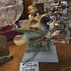 Vintage Napco Porcelain Partridge Figurine - #923