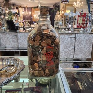Large Jar of Pennies