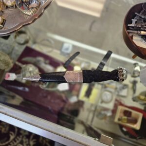 Silver and Leather Knife - Made in Scotland