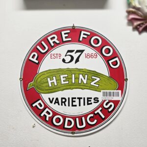 Enamel Heinz Sign
