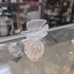 Lalique L'air Du Temps Crystal Perfume Bottle - France - #977
