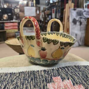 Italy Ceramic Basket - Fruit Basket - #5507