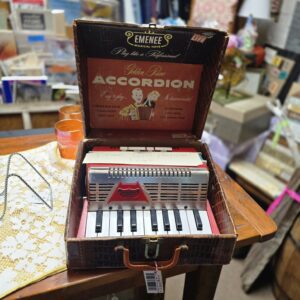 Vintage 1950's Emend Holden Piano Accordion - With Case
