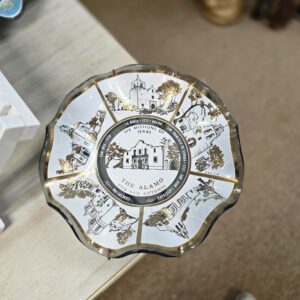 Glass Alamo Collectors candy Dish - #3194