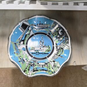 Glass Disney Collectors Candy Dish - #3193