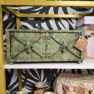 Metal Planter - Would Make a Cute Herb Garden Planter