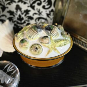 Majolica Shell Fish Tureen by Secla Portugal - #1801