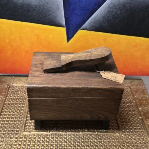 Wood Shoe Shine Box - #B210