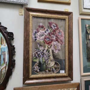 Stunning Needlepoint Framed Art