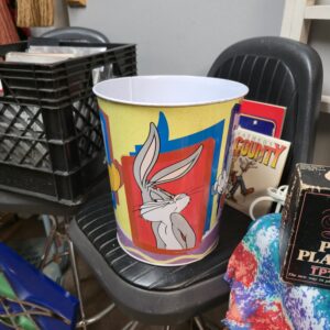 Vintage Looney Tunes Trash Can