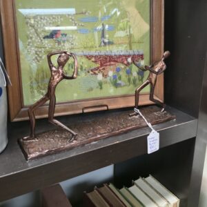 Metal Sculpture of Men