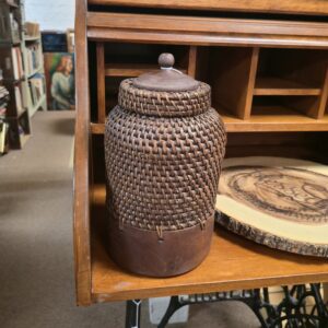 Woven Urn/Basket - Philippines - #398