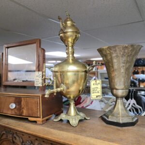 Vintage Brass Samovar