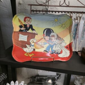 1950's Ohio Art Co Metal Tray