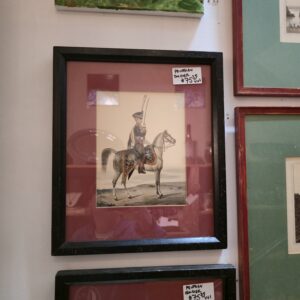 Prussian Soldier Framed Print