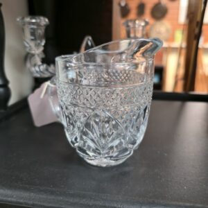 Vintage French Crystal Creamer - #4070