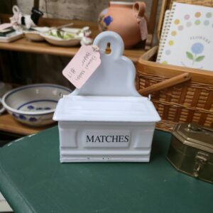 Enamel Match Holder - #4394
