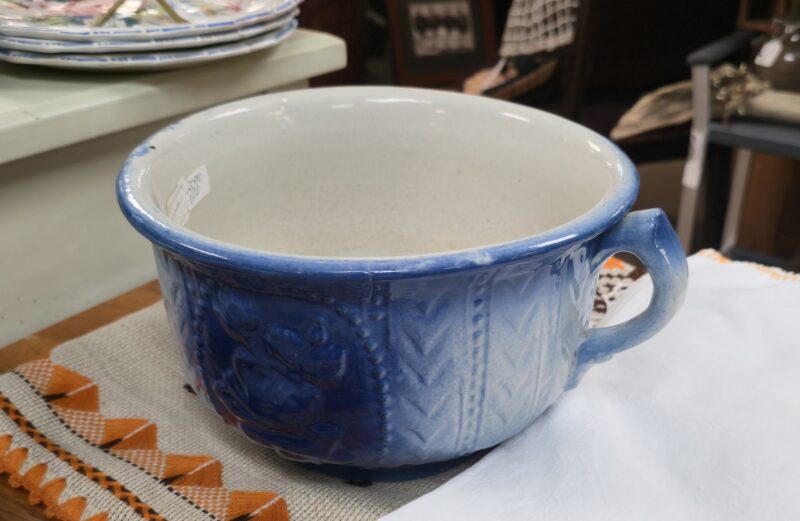Blue and White Chamber Pot