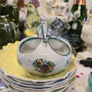 Hand Painted Vase by Alcobaca - Portugal - #1602