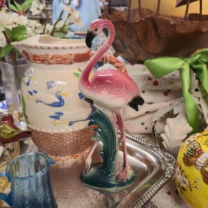 Maddox Pottery Flamingo Figurine - #5242