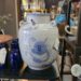 Blue Dragon Wine Jug – Hand Painted – Chinese – #5469