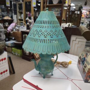 Teapot Lamp - Green