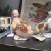 1950’s Iridescent Lusterware Brown Dove Figurine
