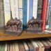 Saddled Horses Bookends