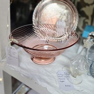 Imperial Glass Bowl - 1927-1930 - Pattern-Twisted Optic Pink
