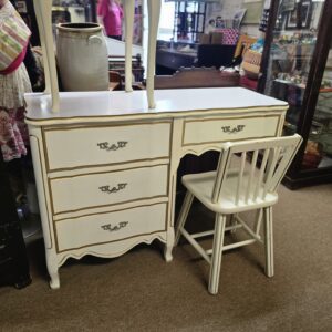 French Provincial Style Desk and Chair