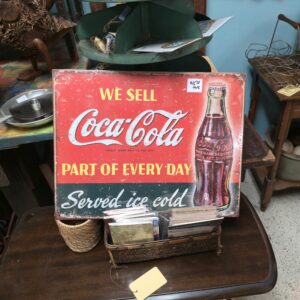 Coca-Cola Metal Sign