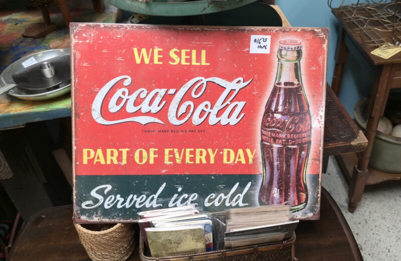 Coca-Cola Metal Sign