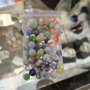 Old Marbles - 50 in Bag with 2 Shooters - #50MAR