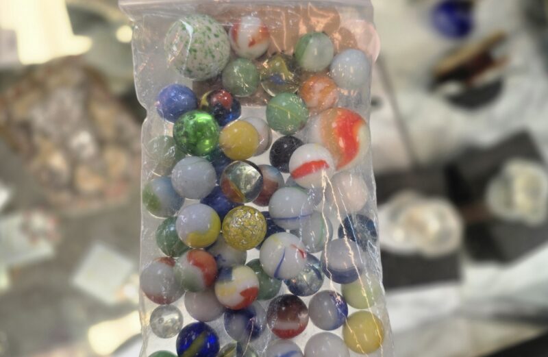 Old Marbles – 50 in Bag with 2 Shooters – #50MAR