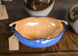 Japanese Pottery Bowl – Blue and Orange – Noritake – #B129